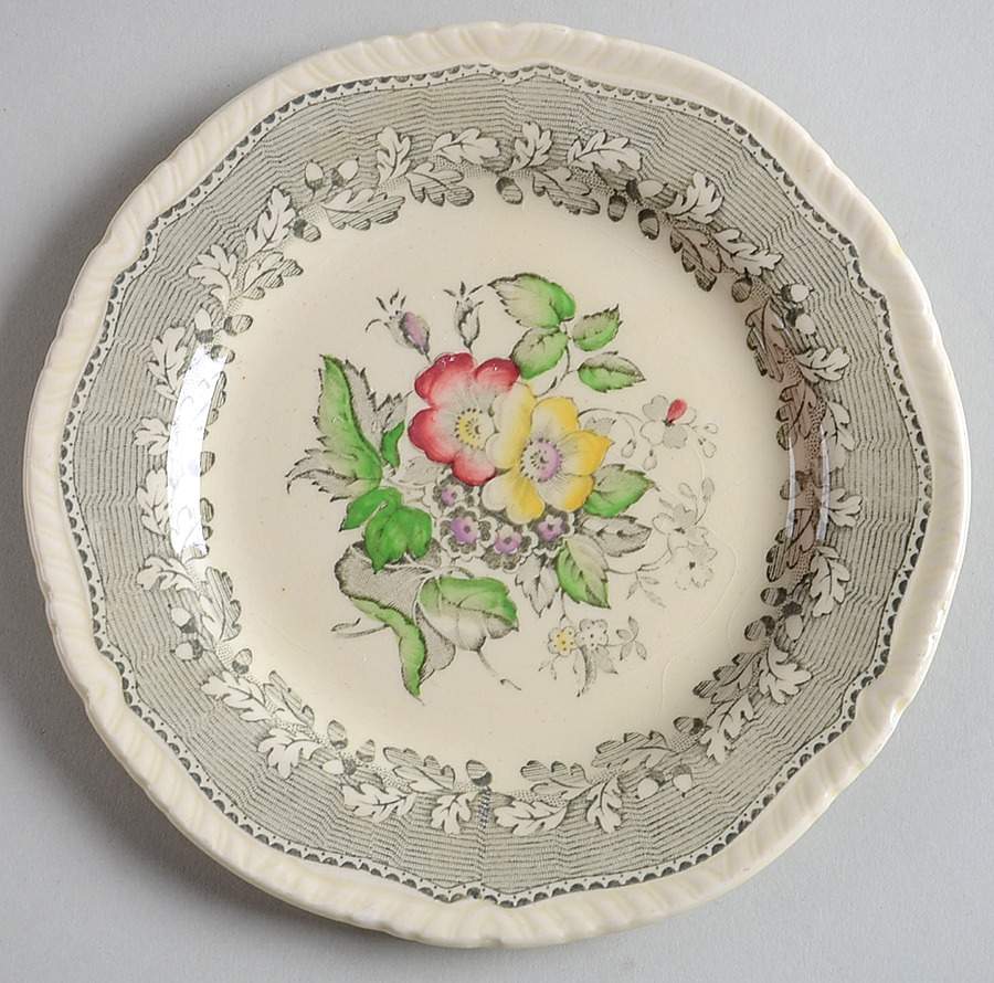 883 Bread & Butter Plate by Ridgway (Ridgways)-1