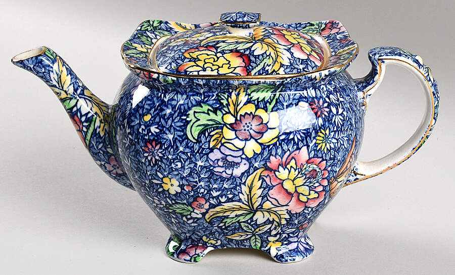 Chintz  Late Athena Teapot & Lid by Royal Winton-1