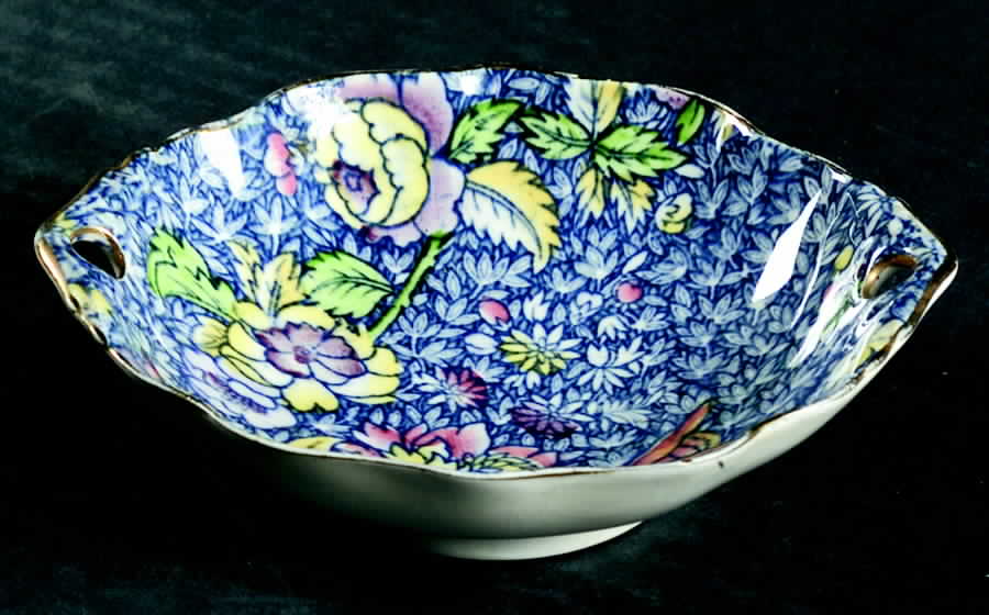 Chintz  5" Round Nut Dish by Royal Winton-1
