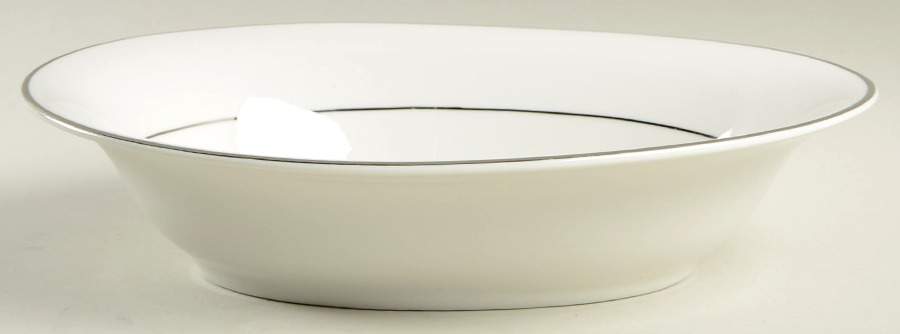 Silver Harvest 9" Oval Vegetable Bowl by Royal Chatham-1