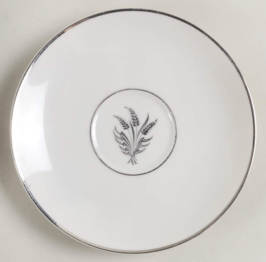 Silver Harvest Saucer for Footed Cup by Royal Chatham-1