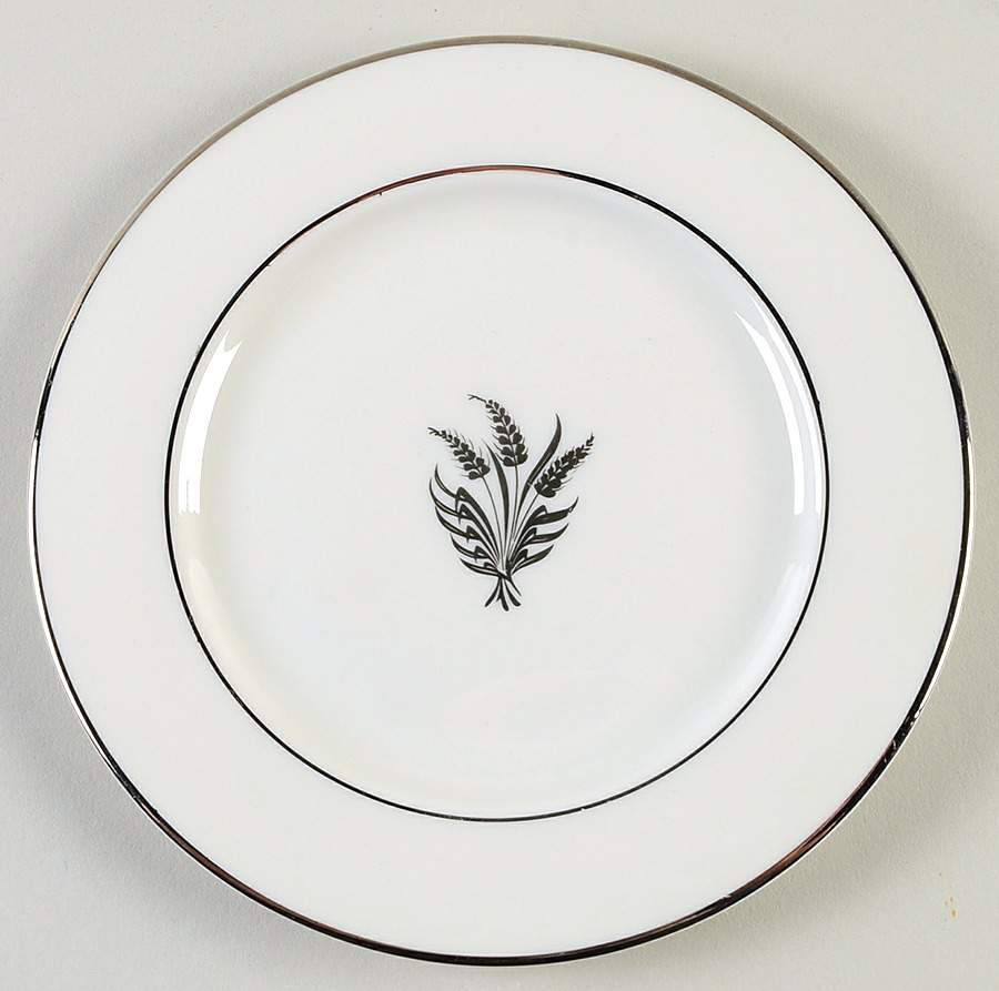Silver Harvest Bread & Butter Plate by Royal Chatham-1