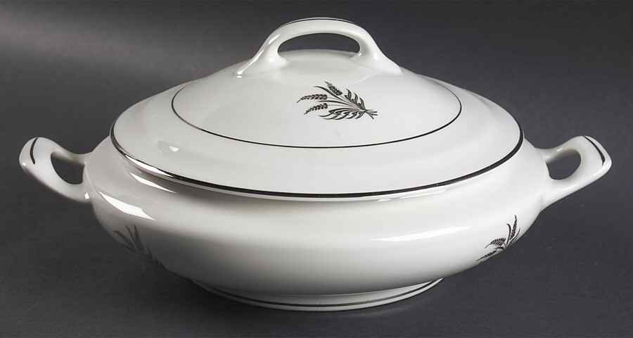 Silver Harvest Round Covered Vegetable by Royal Chatham-1