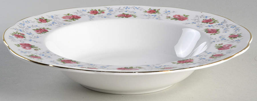 Mary Rose Rim Soup Bowl by Royal Stafford-1