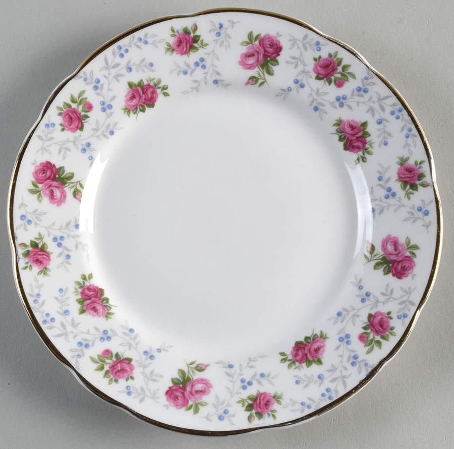 Mary Rose Bread & Butter Plate by Royal Stafford-1