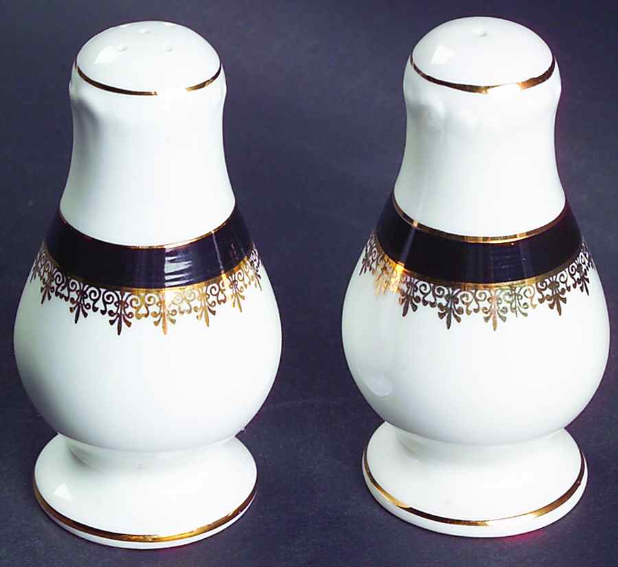 Viscount Black Salt & Pepper Set by Royal Grafton-1
