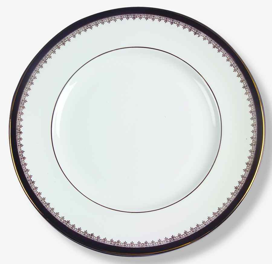 Viscount Black Dinner Plate by Royal Grafton-1
