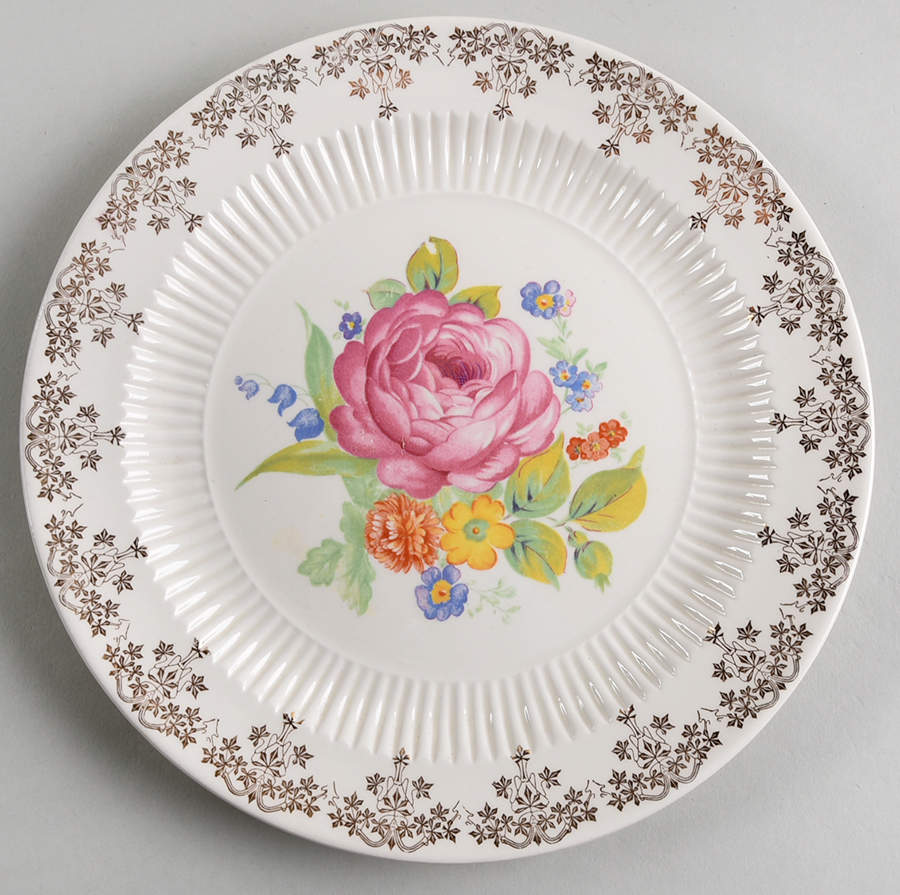 Helena Luncheon Plate by Royal (USA)-1