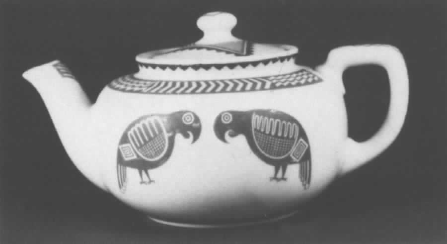 Anccinet Mimbreno Indina (Original) Mini Teapot & Lid by Syracuse-1