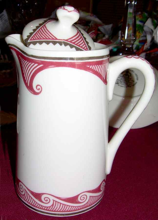 Anccinet Mimbreno Indina (Original) Chocolate Pot & Lid by Syracuse-1