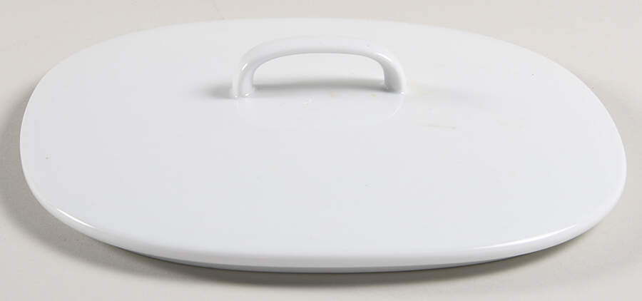 Moon White Lid for Square Vegetable by Rosenthal - Continental-1