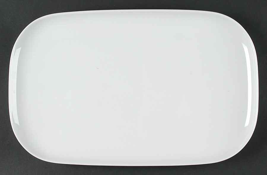 Moon White 15" Rectangular Serving Platter by Rosenthal - Continental-1