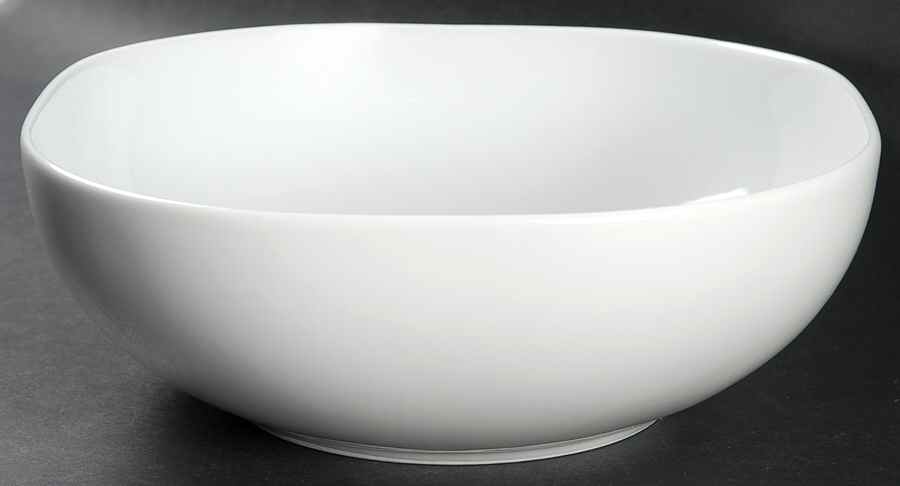 Moon White 8" Square Vegetable Bowl by Rosenthal - Continental-1