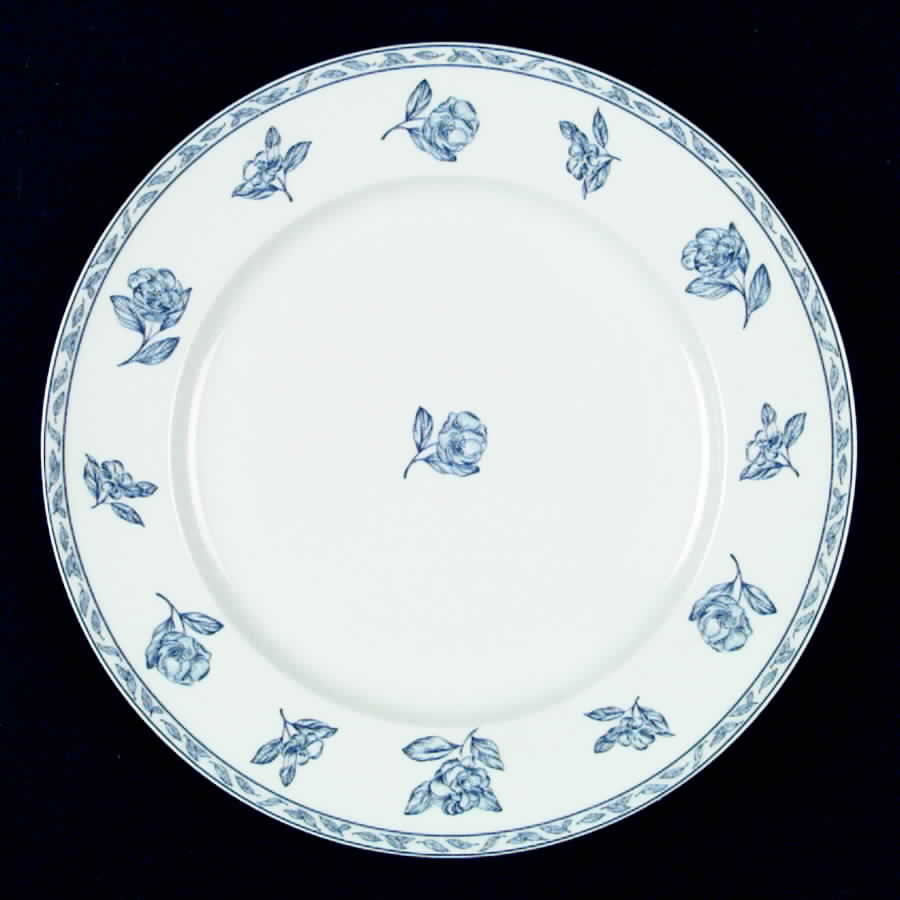 Blue Elegance Roses Dinner Plate by Rosenthal - Continental-1