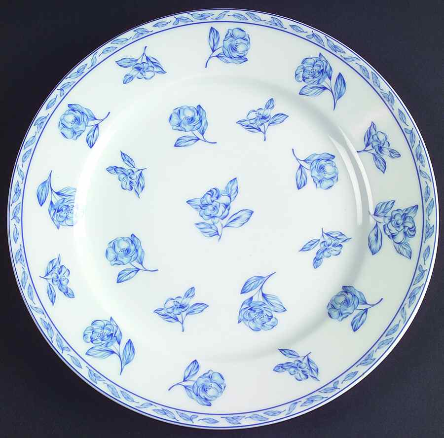 Blue Elegance Roses Salad Plate by Rosenthal - Continental-1