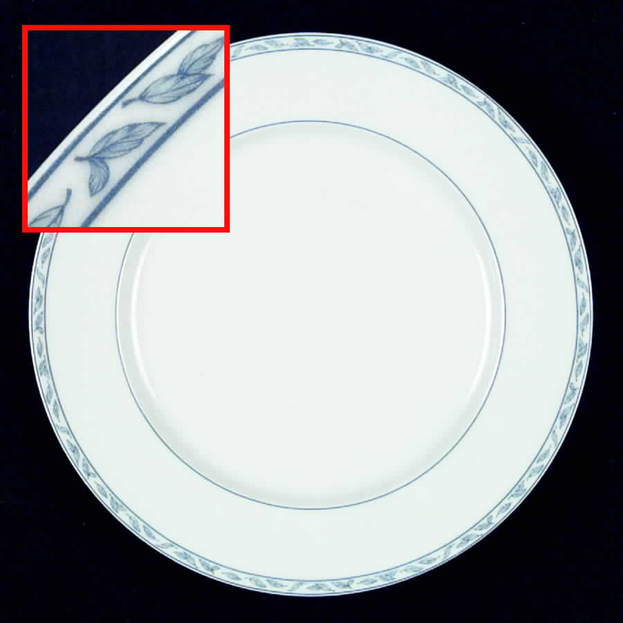 Blue Elegance Leaves Dinner Plate by Rosenthal - Continental-1