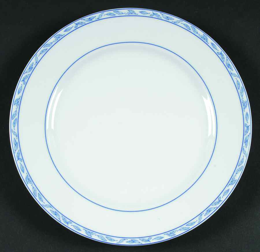 Blue Elegance Leaves Salad Plate by Rosenthal - Continental-1