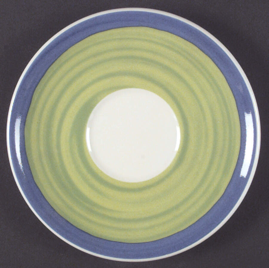 Trellis Blue Saucer for Flat Cup by Rosenthal - Continental-1