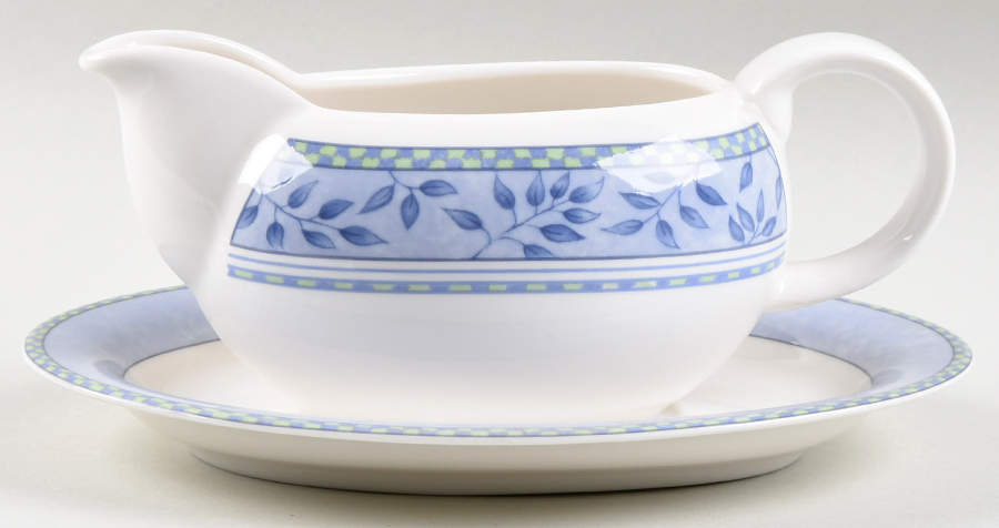 Rivoli Gravy Boat & Underplate by Royal Doulton-1