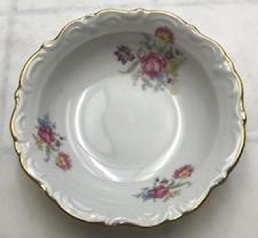 Garden Flower Fruit/Dessert (Sauce) Bowl by Royal Heidelberg-1