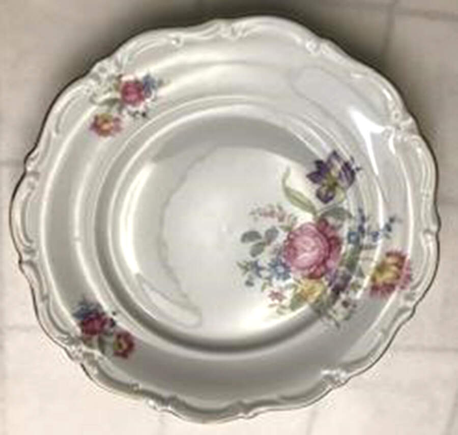 Garden Flower Dinner Plate by Royal Heidelberg-1