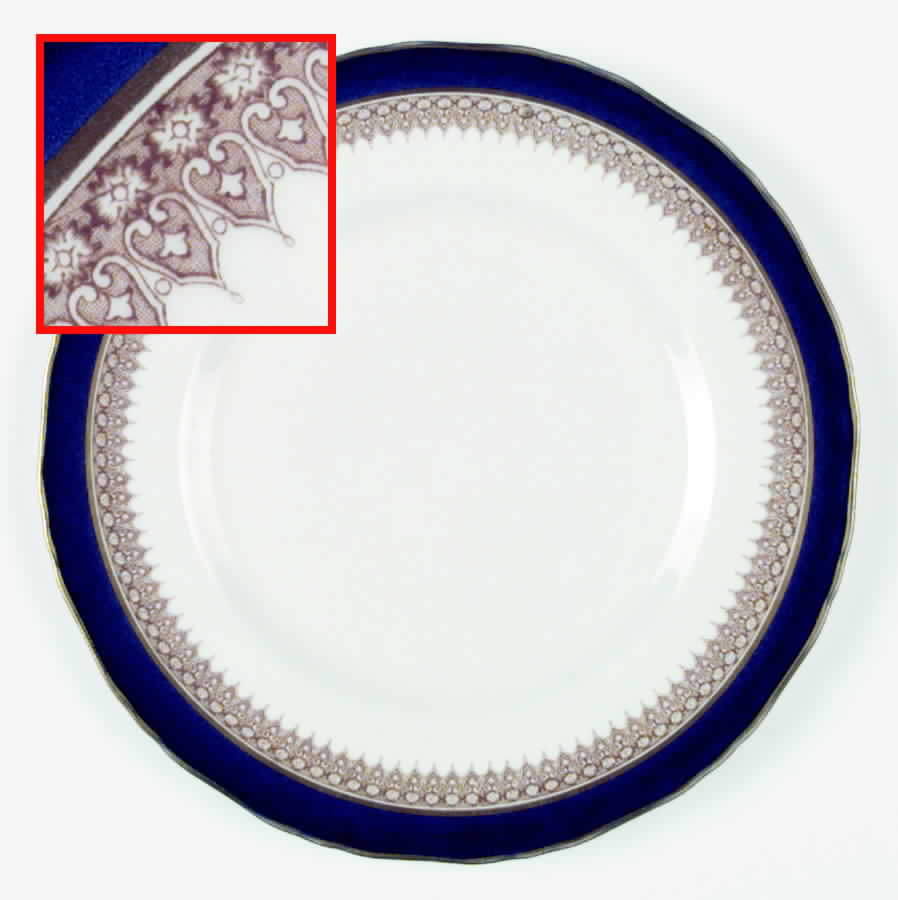 Admiration Blue Dinner Plate by Royal Worcester-1