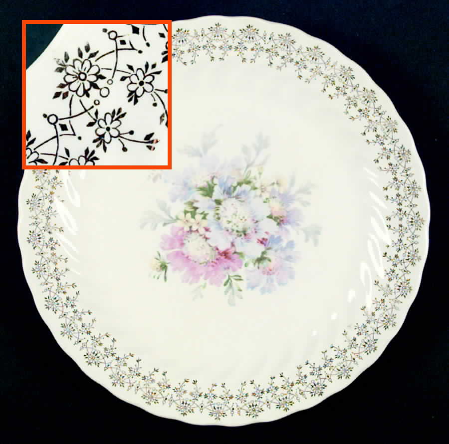 Golden Glory Dinner Plate by Royal (USA)-1