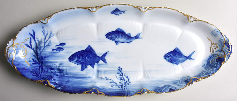1307-1168 23" Fish Platter by Rosenthal - Continental-1