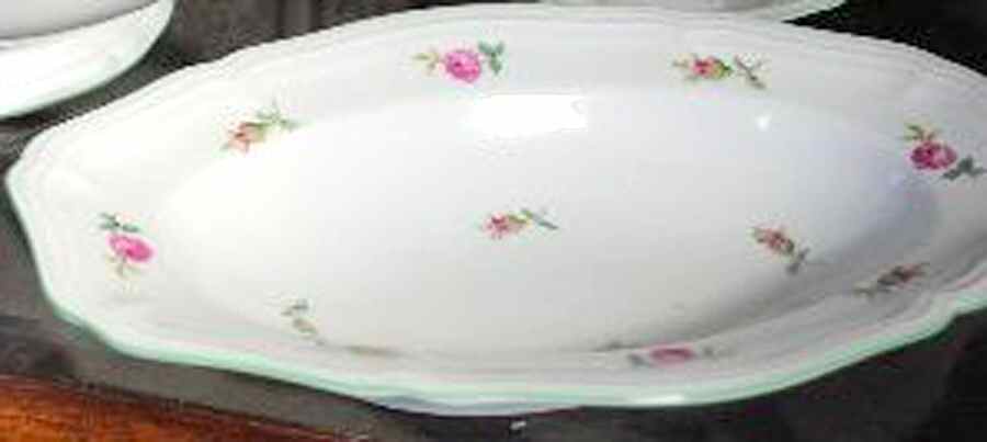 2820 (Chippendale, Green Trim) Dinner Plate by Rosenthal - Continental-1