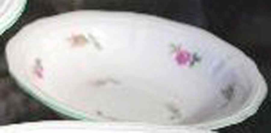 2820 (Chippendale, Green Trim) Fruit/Dessert (Sauce) Bowl by Rosenthal - Continental-1
