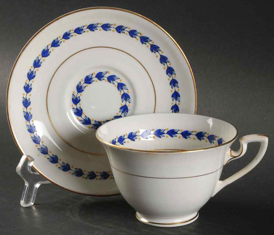 Lareath Footed Cup & Saucer Set by Royal Worcester-1