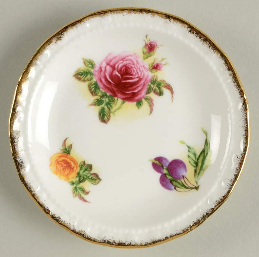 Harvest Rose Coaster by Royal Albert-1