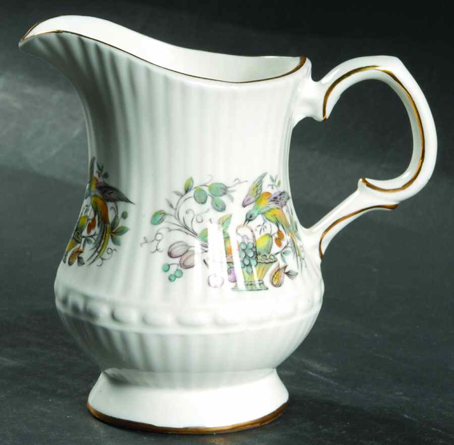 Bird and Fruit Creamer by Royal Tara-1