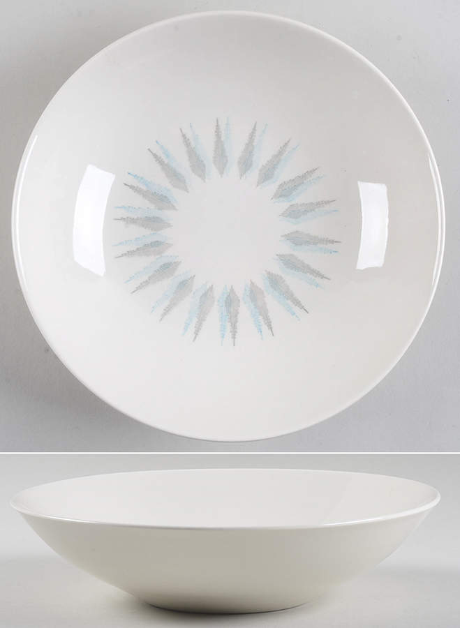 Aurora 9" Round Vegetable Bowl by Royal (USA)-1