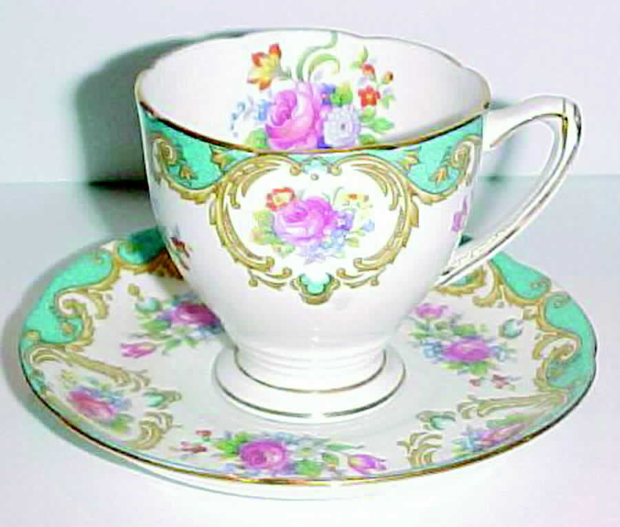Cheltenham Footed Cup & Saucer Set by Royal Grafton-1