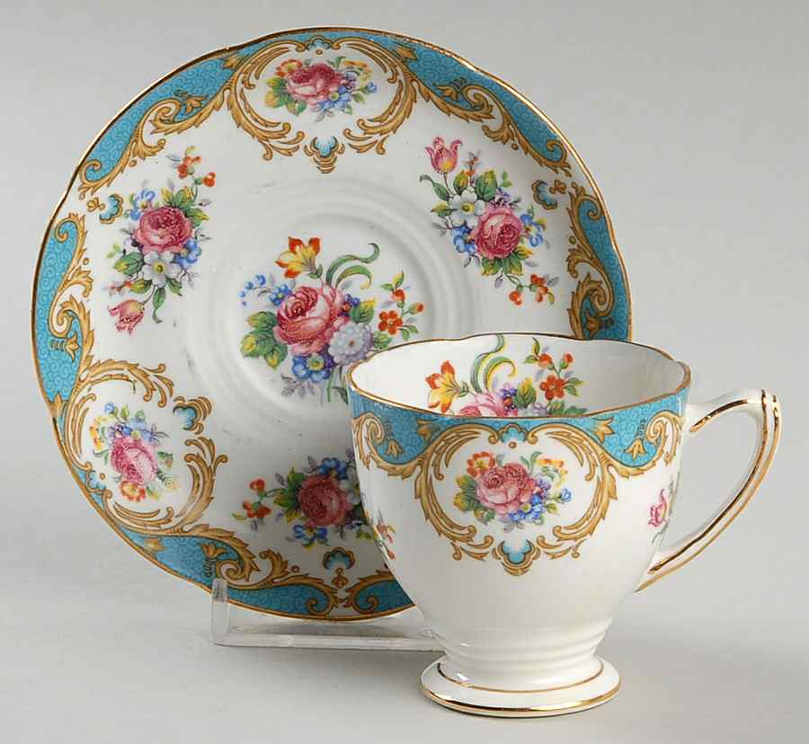 Cheltenham Footed Demitasse Cup & Saucer Set by Royal Grafton-1