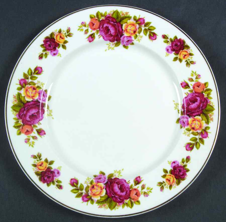 RNG1 Salad Plate by Rose of England-1
