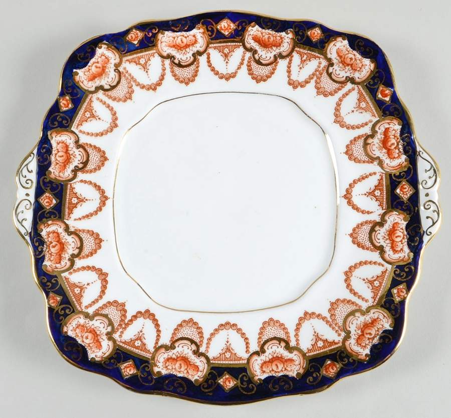 4250 Square Handled Cake Plate by Royal Albert-1