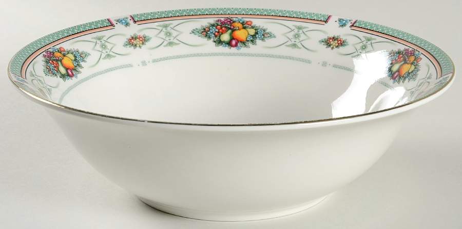 Fruit Fantasy 9" Round Vegetable Bowl by Retroneu-1
