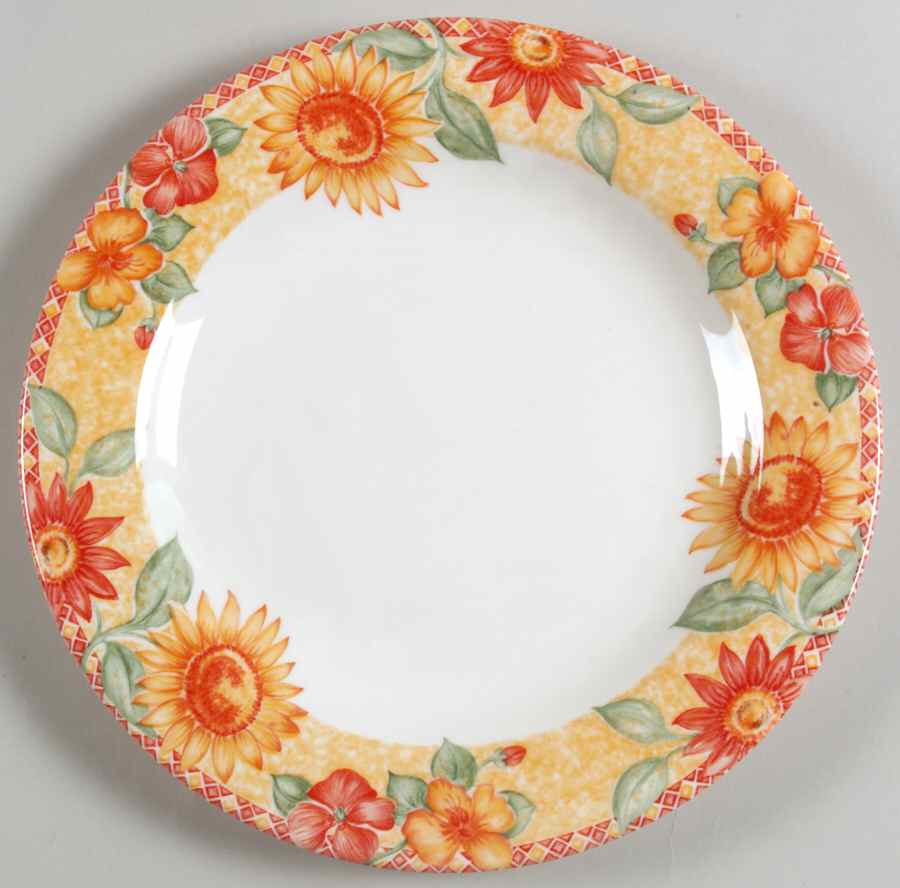 Sunburst Dinner Plate by Royal Doulton-1