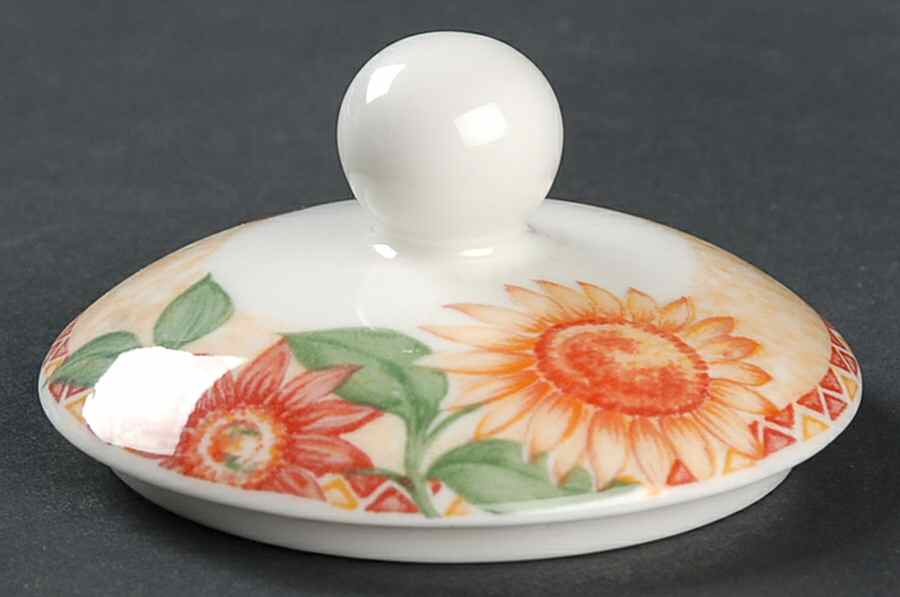Sunburst Lid for Sugar Bowl by Royal Doulton-1