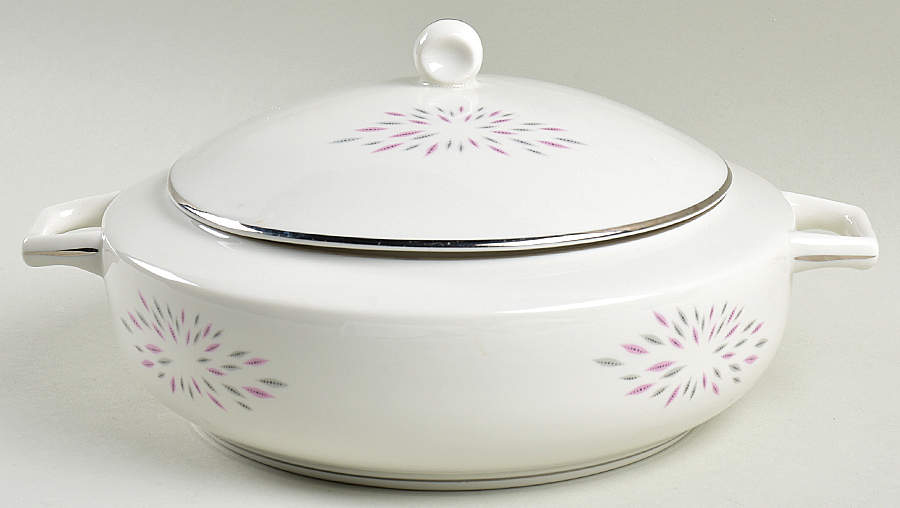 Soiree Round Covered Vegetable by Royal Chatham-1