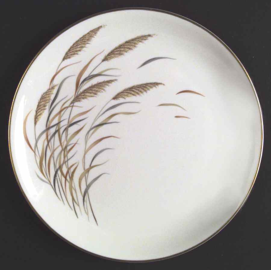 Golden Wheat Dinner Plate by Royal Chatham-1