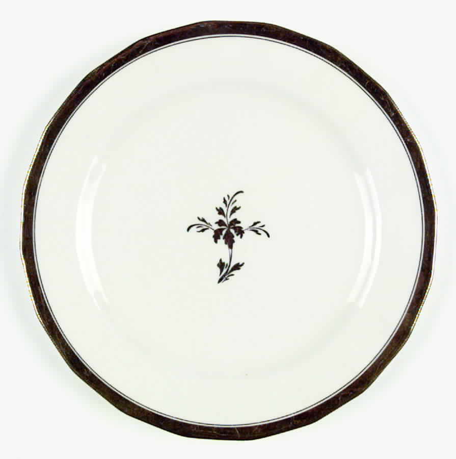Tea Leaf Luncheon Plate by Royal Cauldon-1