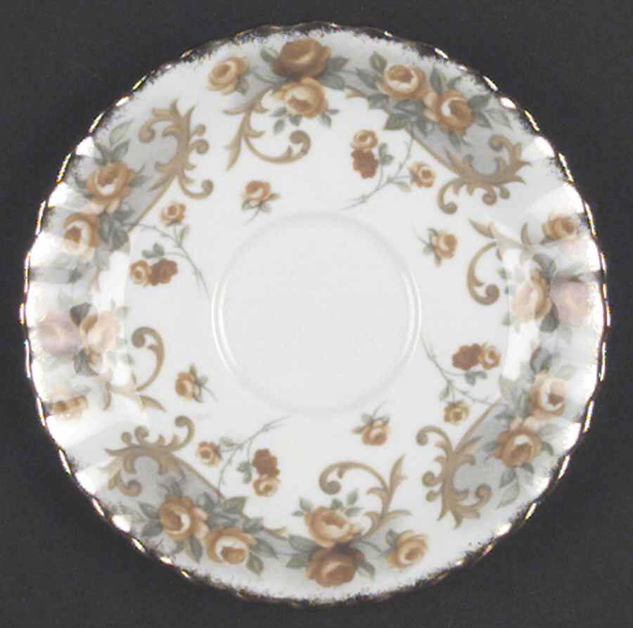 Marjorie (Sheraton Series) Saucer by Royal Albert-1
