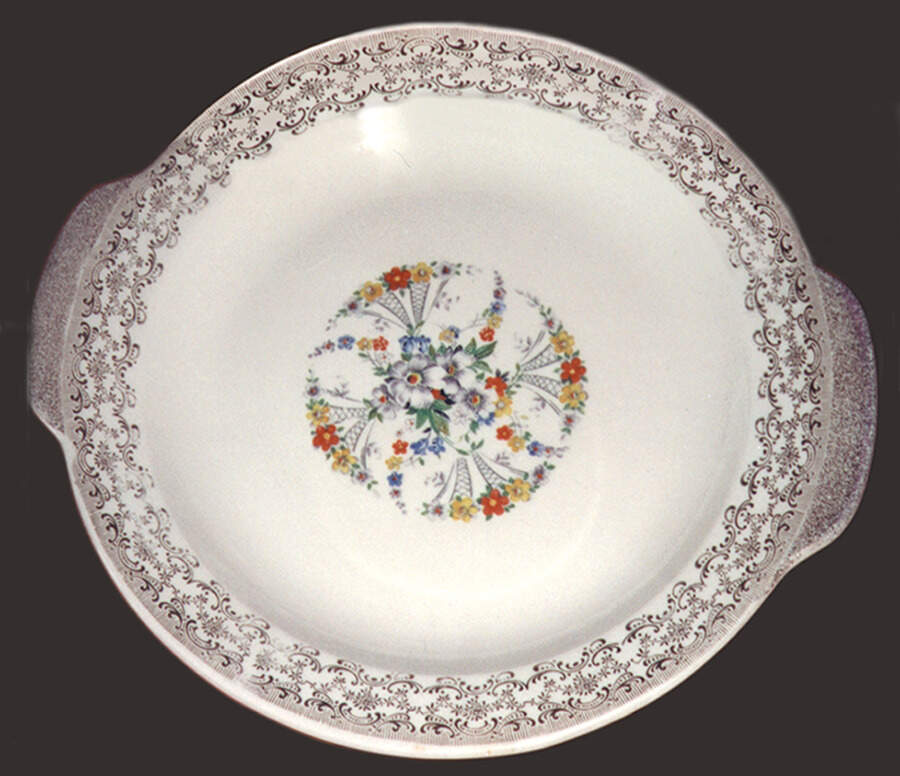 Blanch Handled Cake Plate by Royal (USA)-1