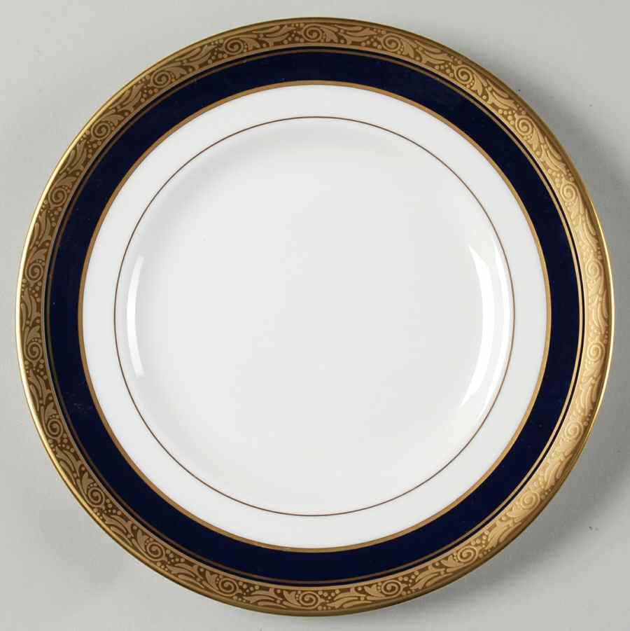 Davenham Cobalt Salad Plate by Royal Worcester-1