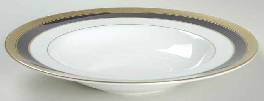 Davenham Cobalt Large Rim Soup Bowl by Royal Worcester-1