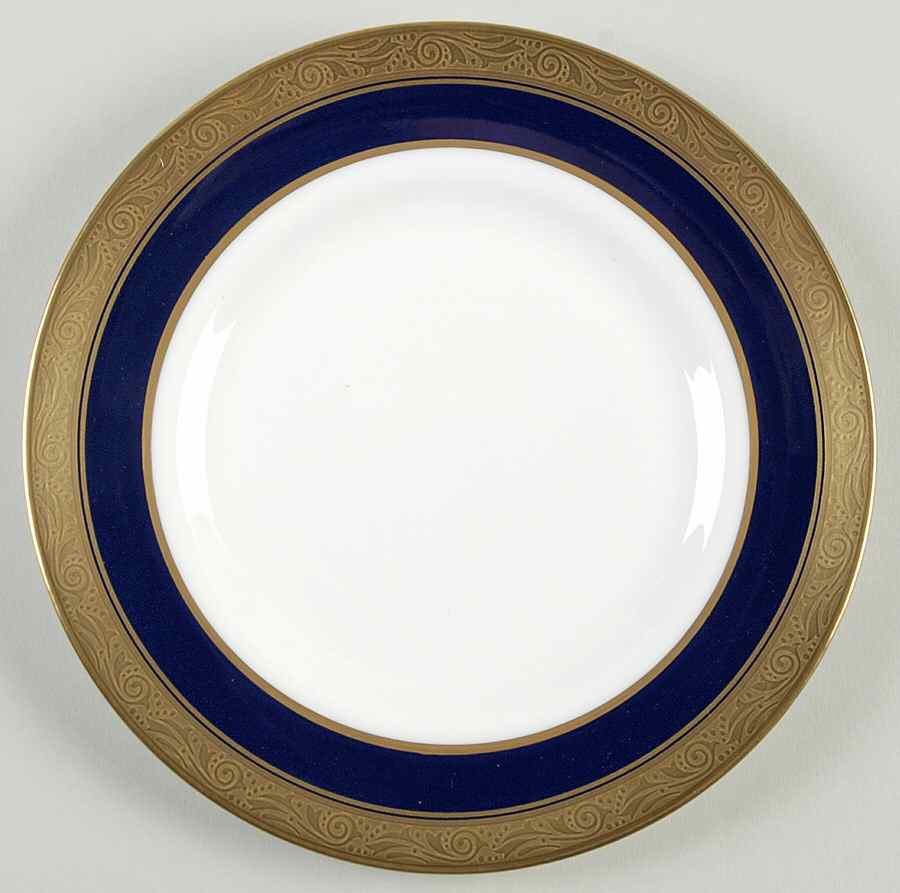 Davenham Cobalt Bread & Butter Plate by Royal Worcester-1