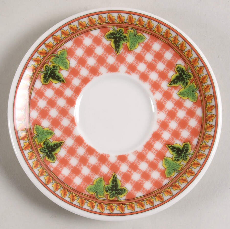 Ivy Leaves Passion Saucer for Flat Demitasse Cup (R  IVLP) by Rosenthal - Continental-1